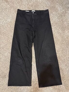 Universal Thread Black Relaxed Wide-Leg Women’s  Jeans